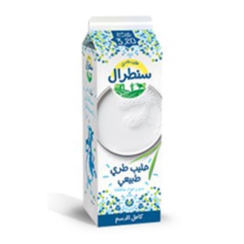 حليب سنطرال 1/2 لتر