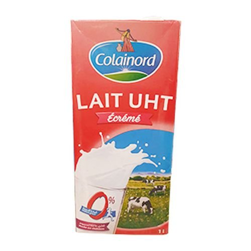 حليب كولينور خالي من الدسم 1 لتر