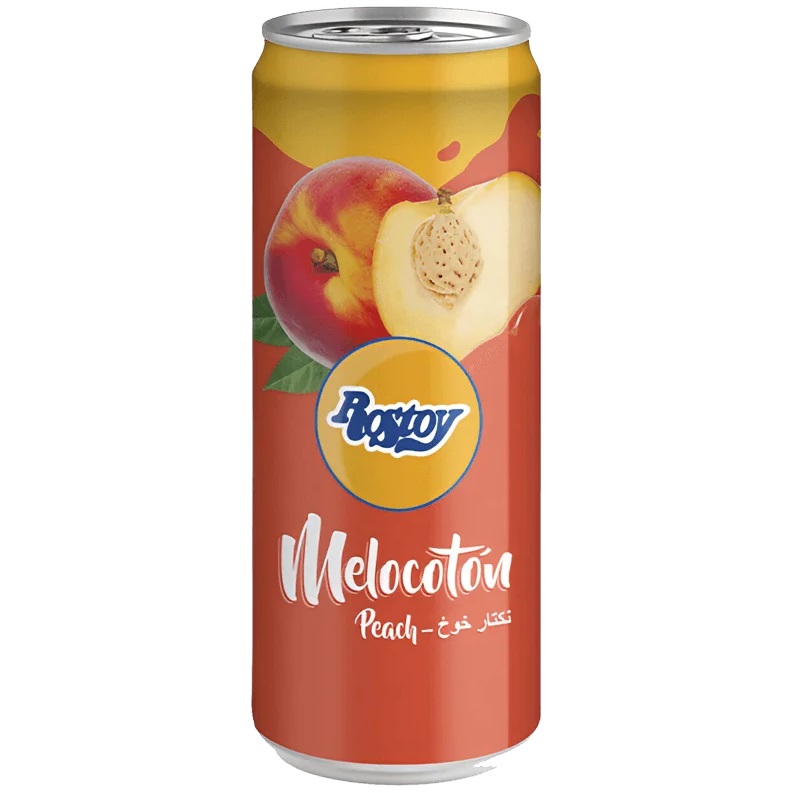 عصير Rostoy بنكهة الخوخ 200 مل